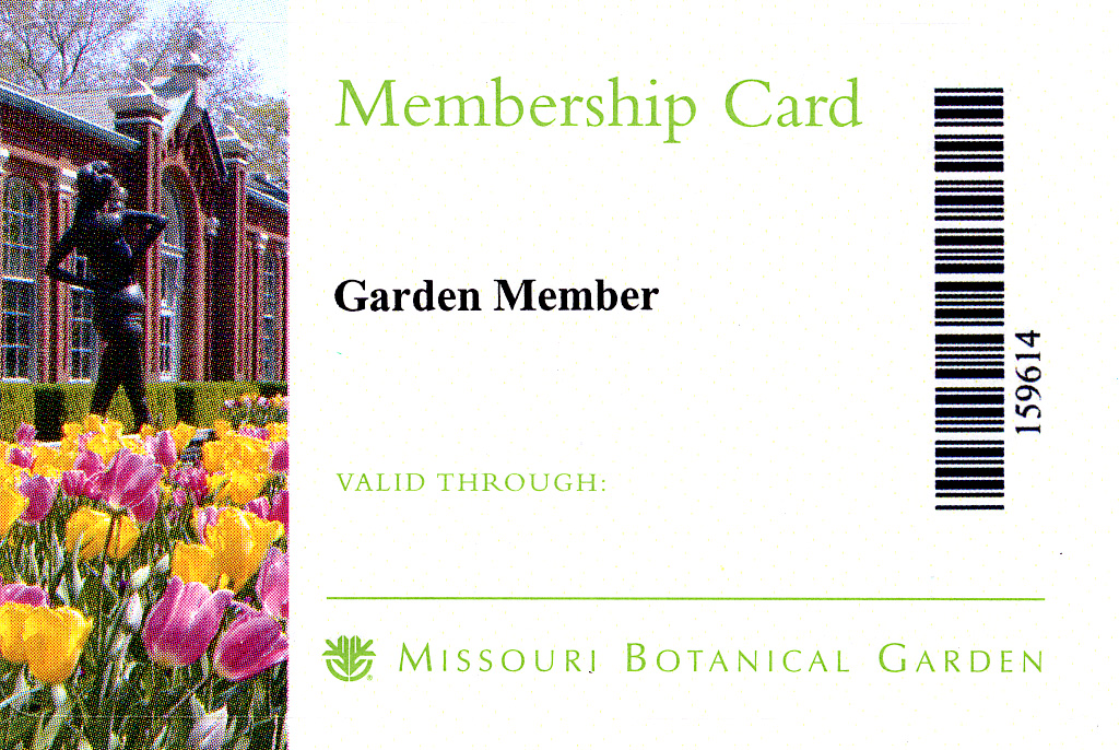 Missouri Botanical Garden: Membership